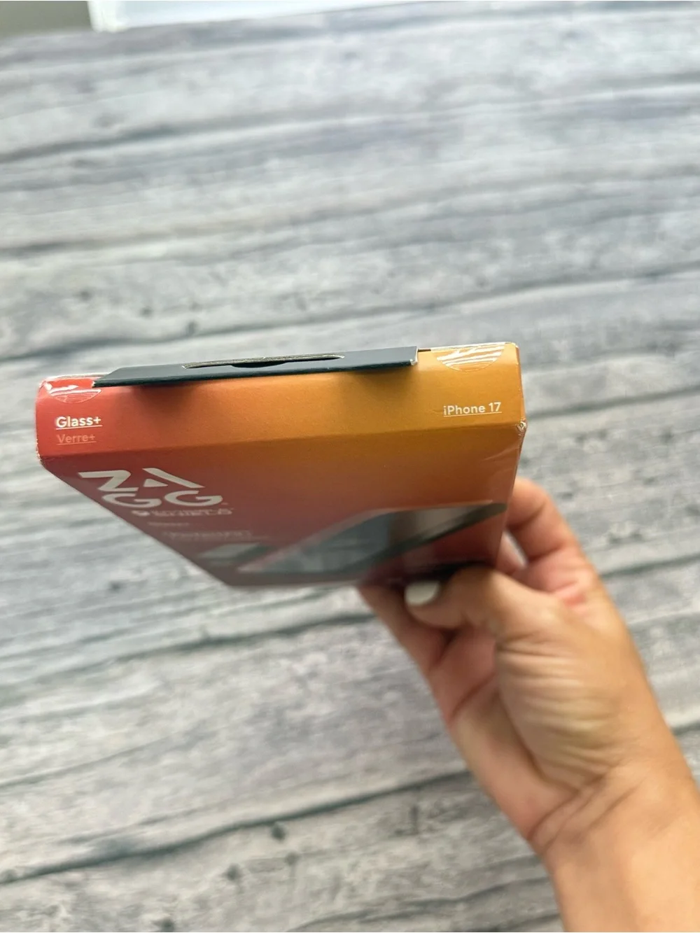 ZAGG Glass+ Screen Protector for iPhone 17-3X